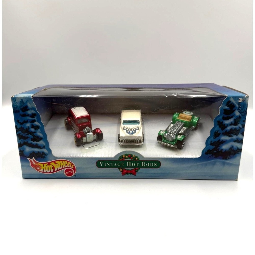 Hot Wheels Vintage Hot Rods 3 Car Set Ford Vicky Purple Passion Sweet 16